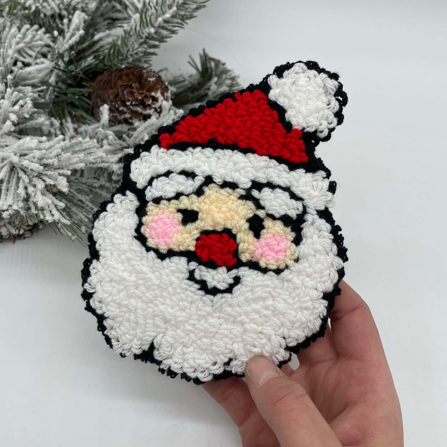 Chenille Mug Rug