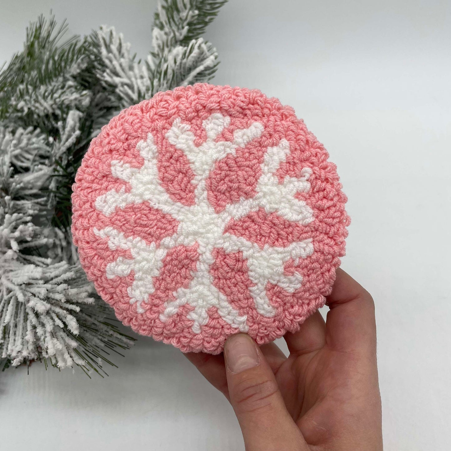 Chenille Mug Rug