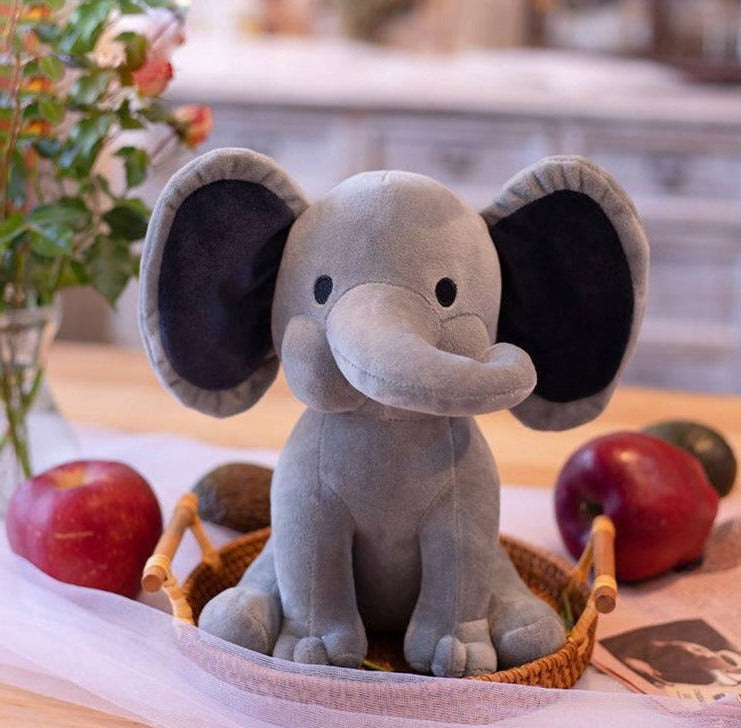 Plush Elephant - Birth Stat Elephant