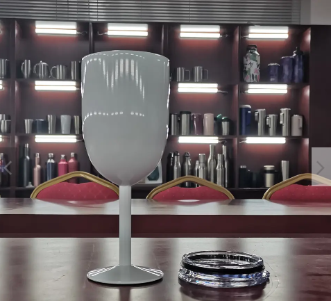 Stemmed Wine Sublimation Tumbler - Discontinued