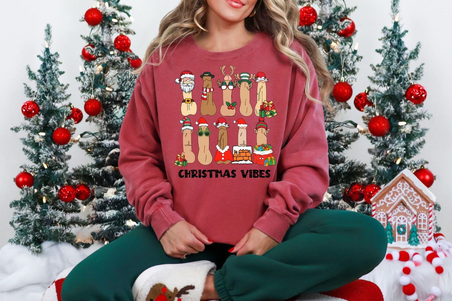 Christmas Vibes DTF Transfer - 1373