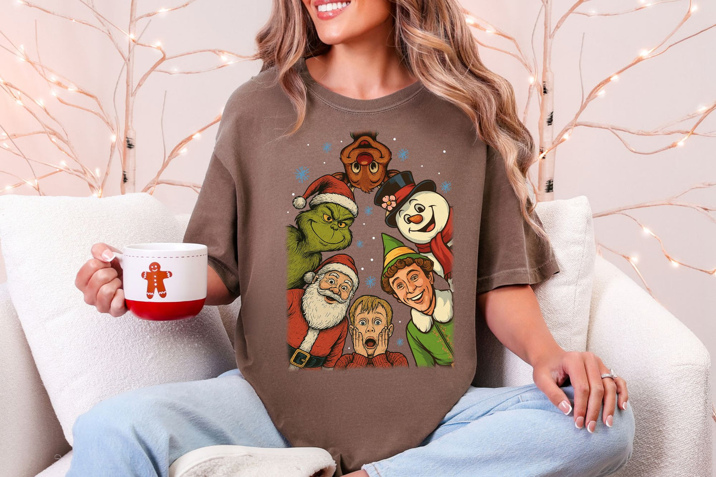 Peeking Friends DTF Transfer - 1328