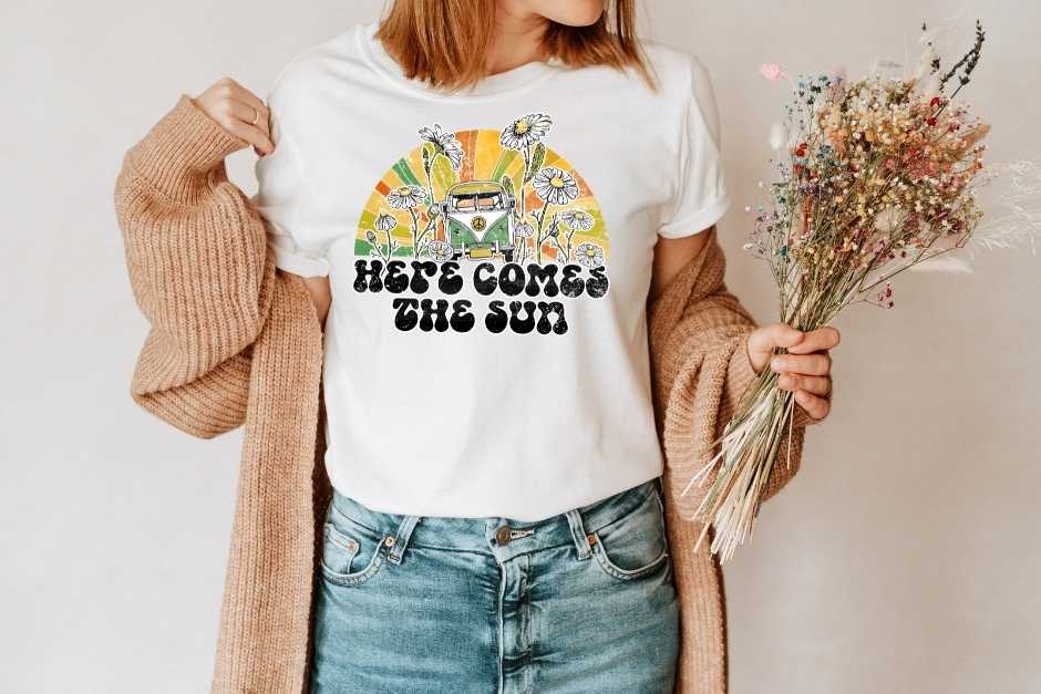 Here Comes The Sun DTF Transfer - 196