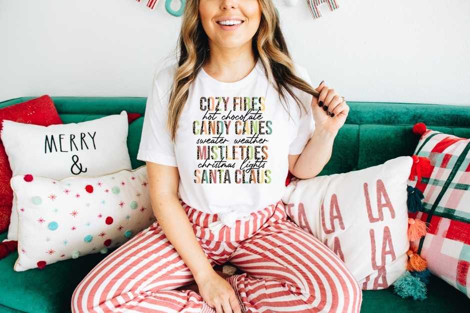 Christmas Words DTF Transfer - 202/202A