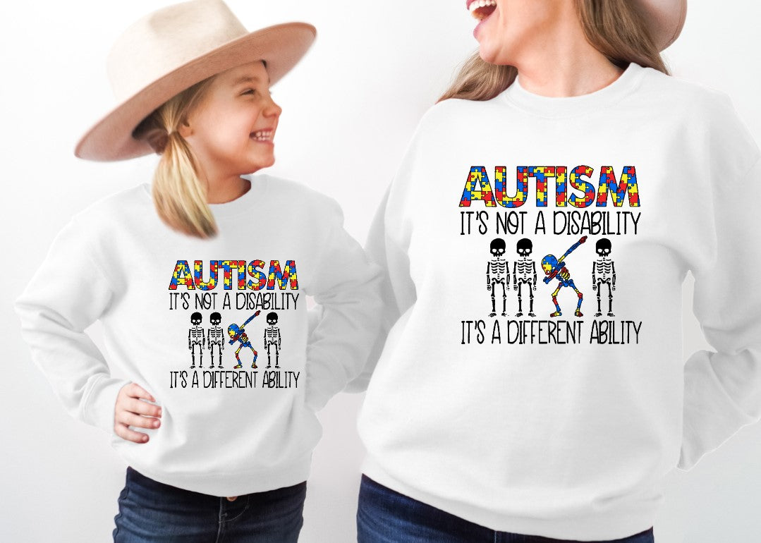 Autism is not a disability DTF Transfer - 527
