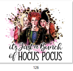 Just a Bunch of DTF Transfer - 126