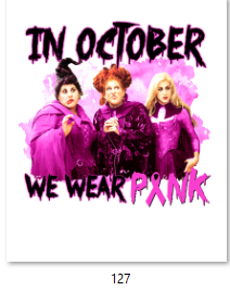 We Wear Pink DTF Transfer - 127