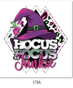 Witch Junkie DTF Transfer - 173/173A