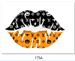 Vamp Lips DTF Transfer - 175/175A