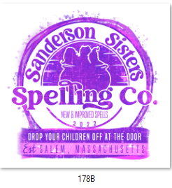 Sisters Spelling Co DTF Transfer 178/178A/178B/178C