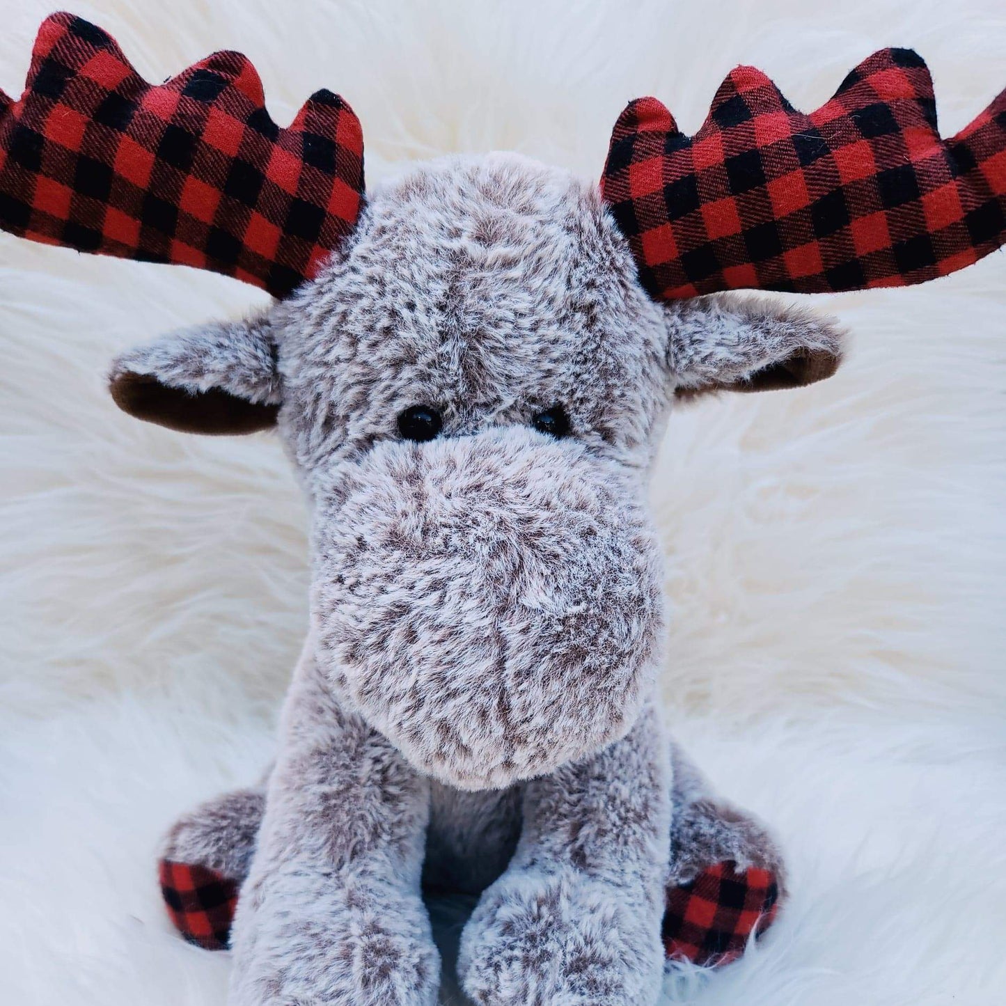 Christmas Moose Plush