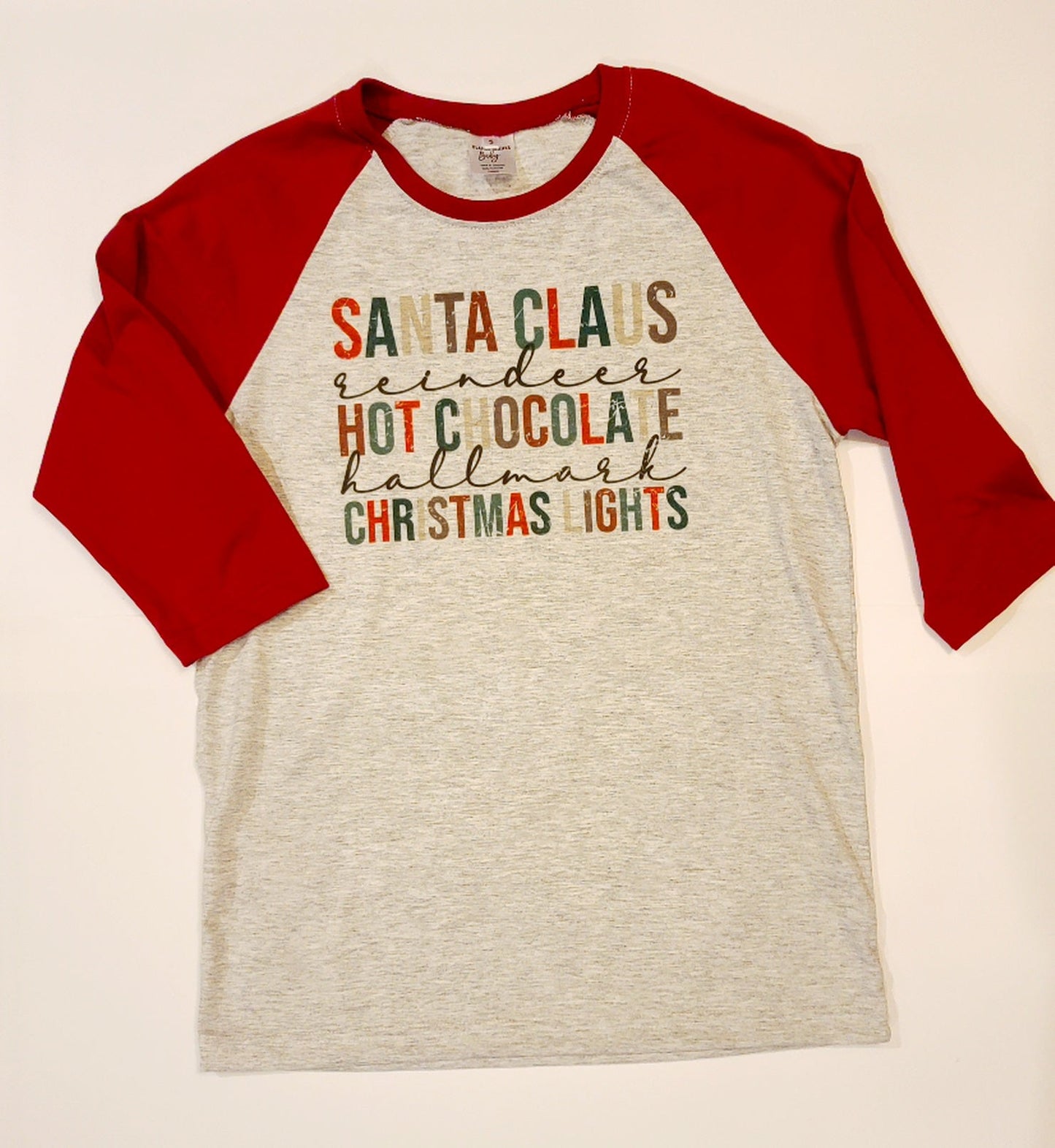 Raglan 3/4 Sleeve - In Stock Shirt