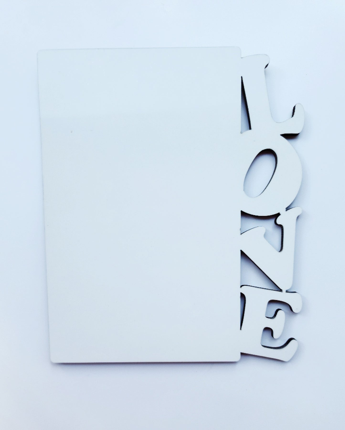 Love MDF Sublimation Frame - DISCONTINUED