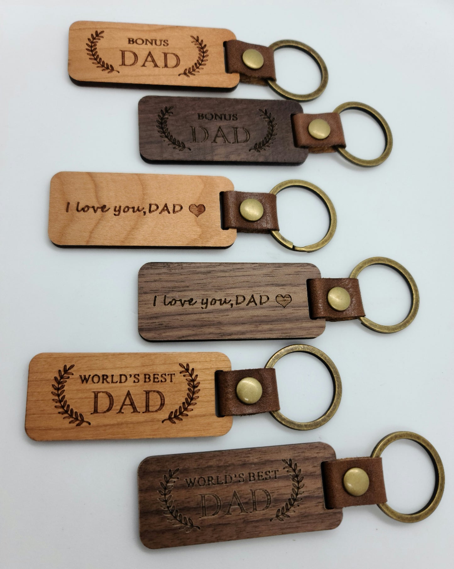 Wooden Keychains