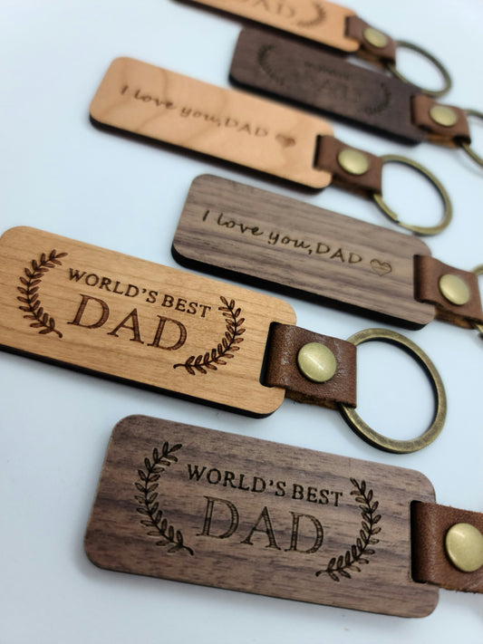 Wooden Keychains