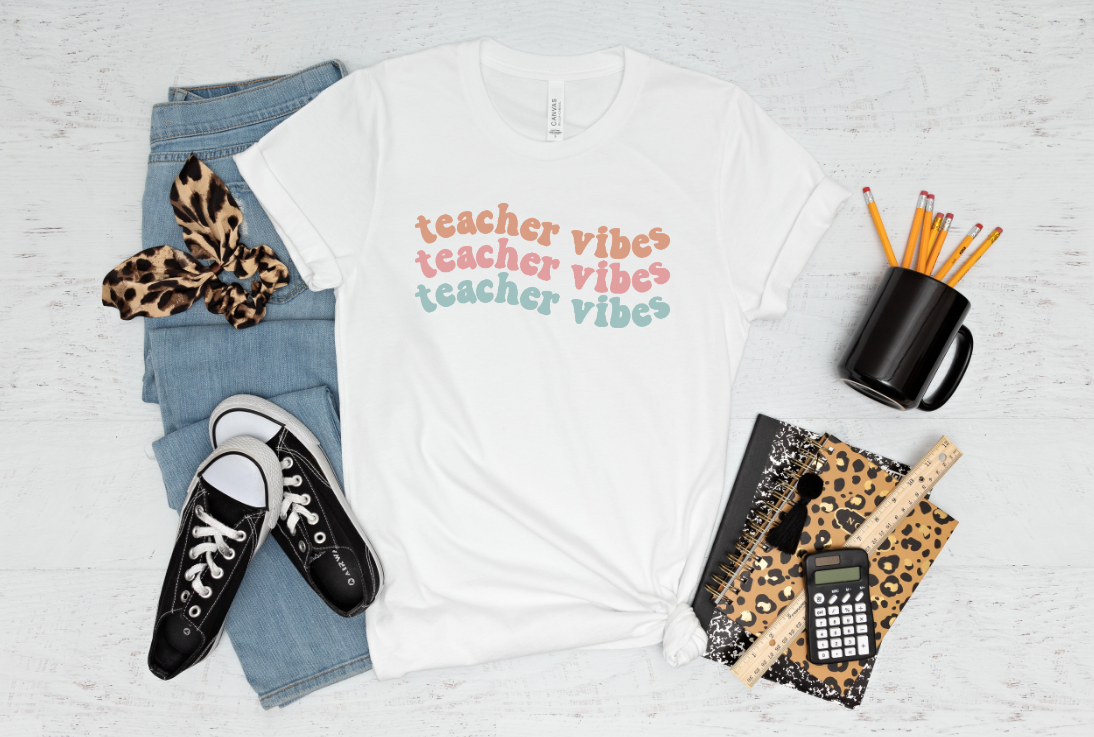 Teacher Repeat DTF Transfer - 300