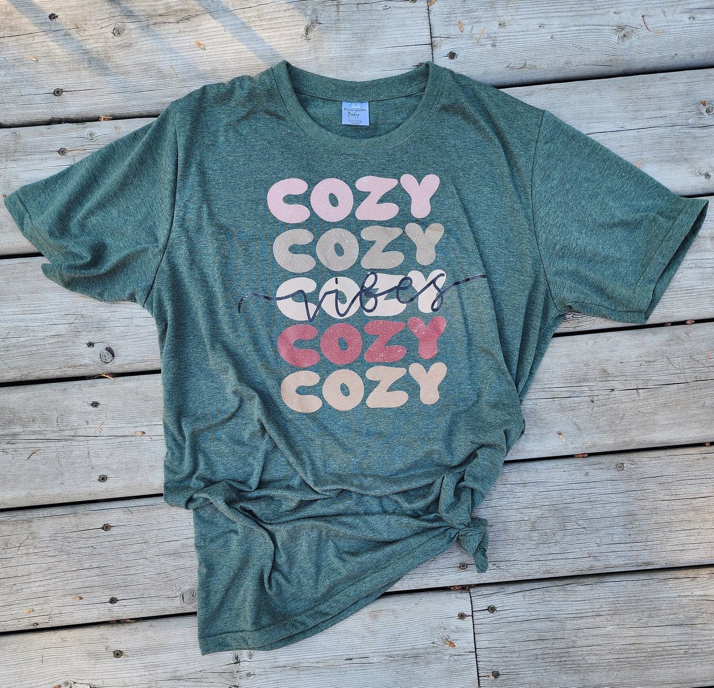 O-Neck Tees Heathered Colours 80/20 Polyester Cotton Blend - Clearance