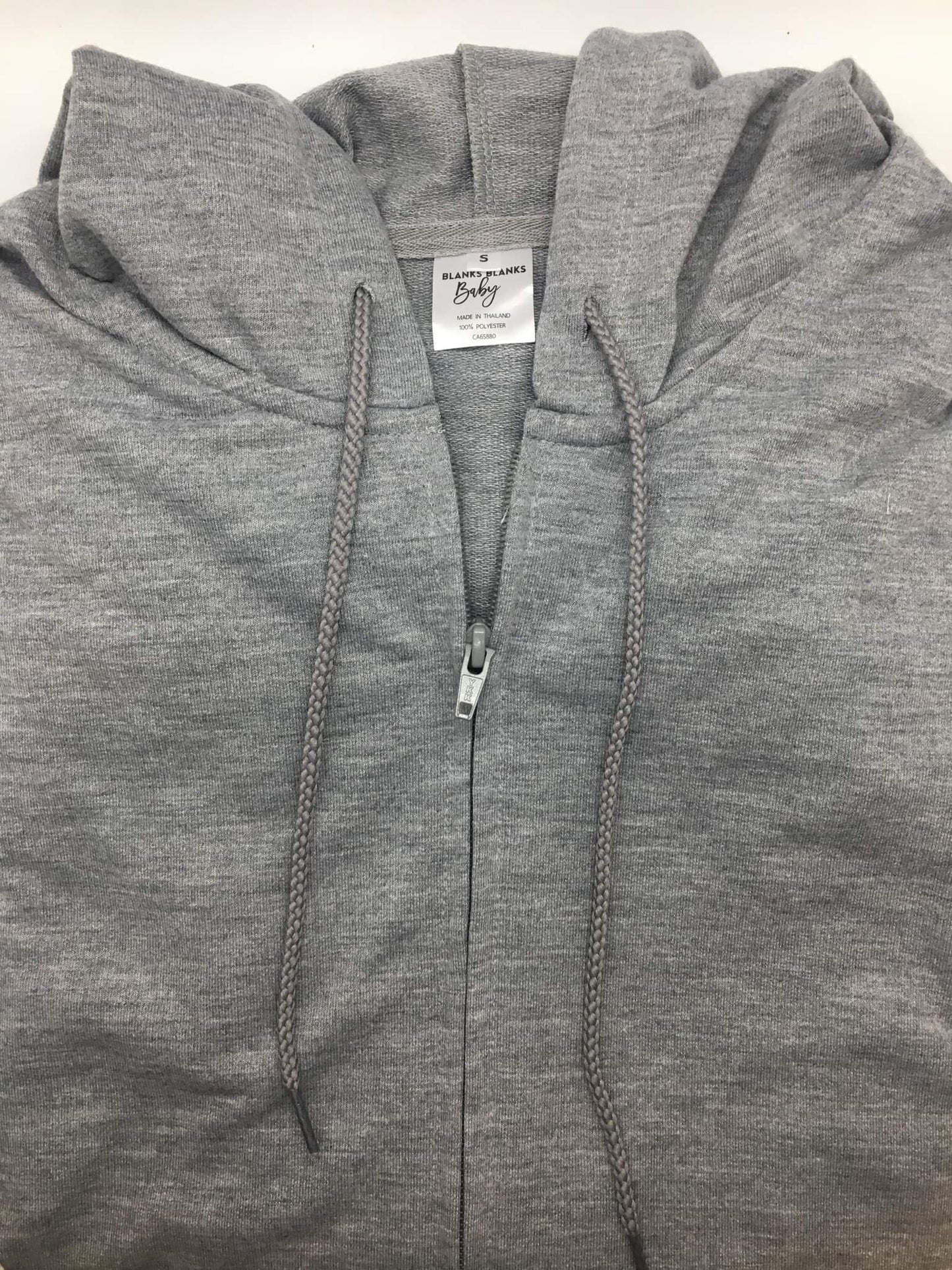 Zip Up Poly Hoodies - IN STOCK