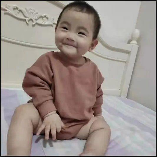 Baggy Baby Bubble Romper Crew