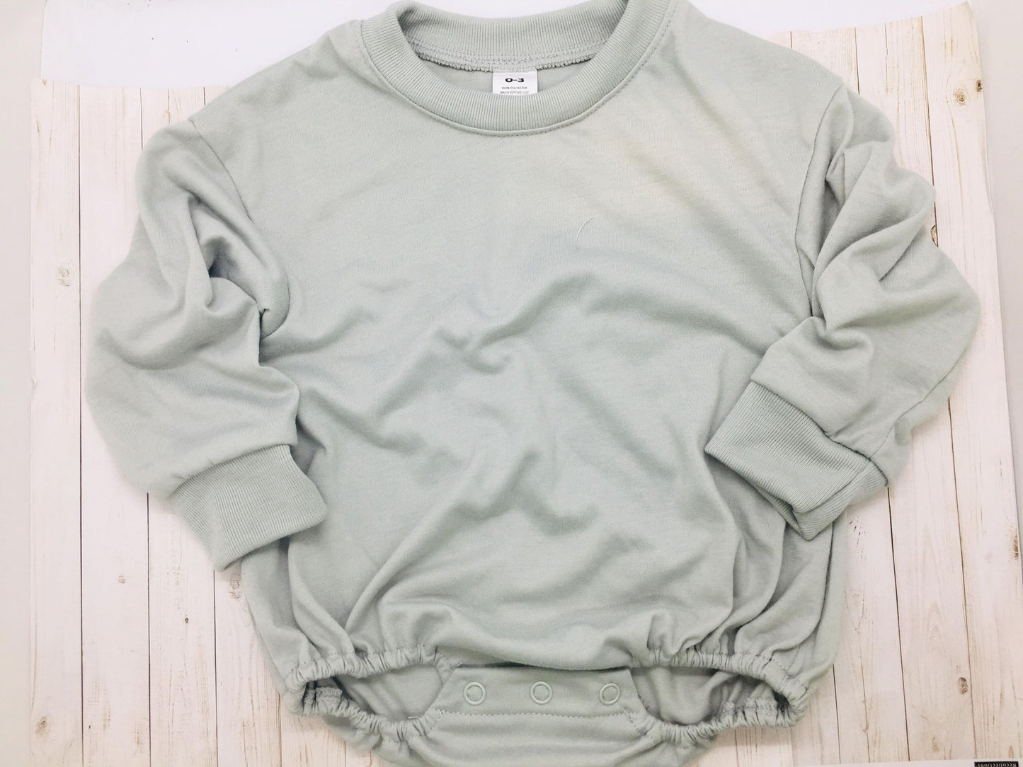 Baggy Baby Bubble Romper Crew