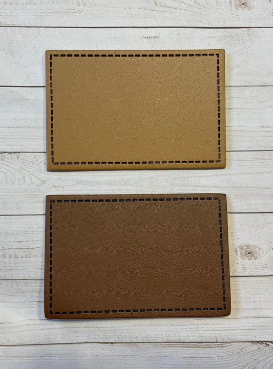 PU Leather Hat Patch