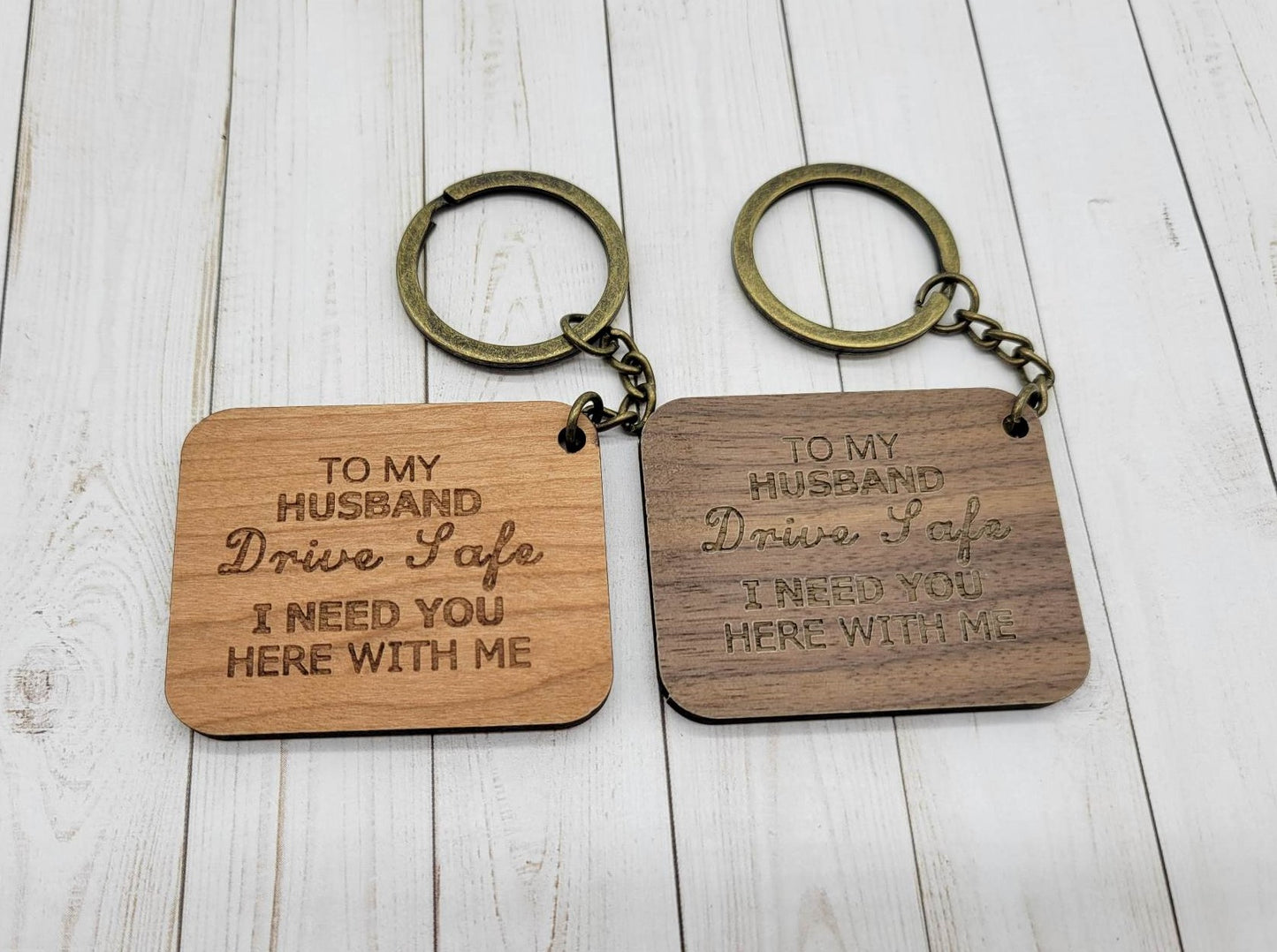 Wooden Keychains