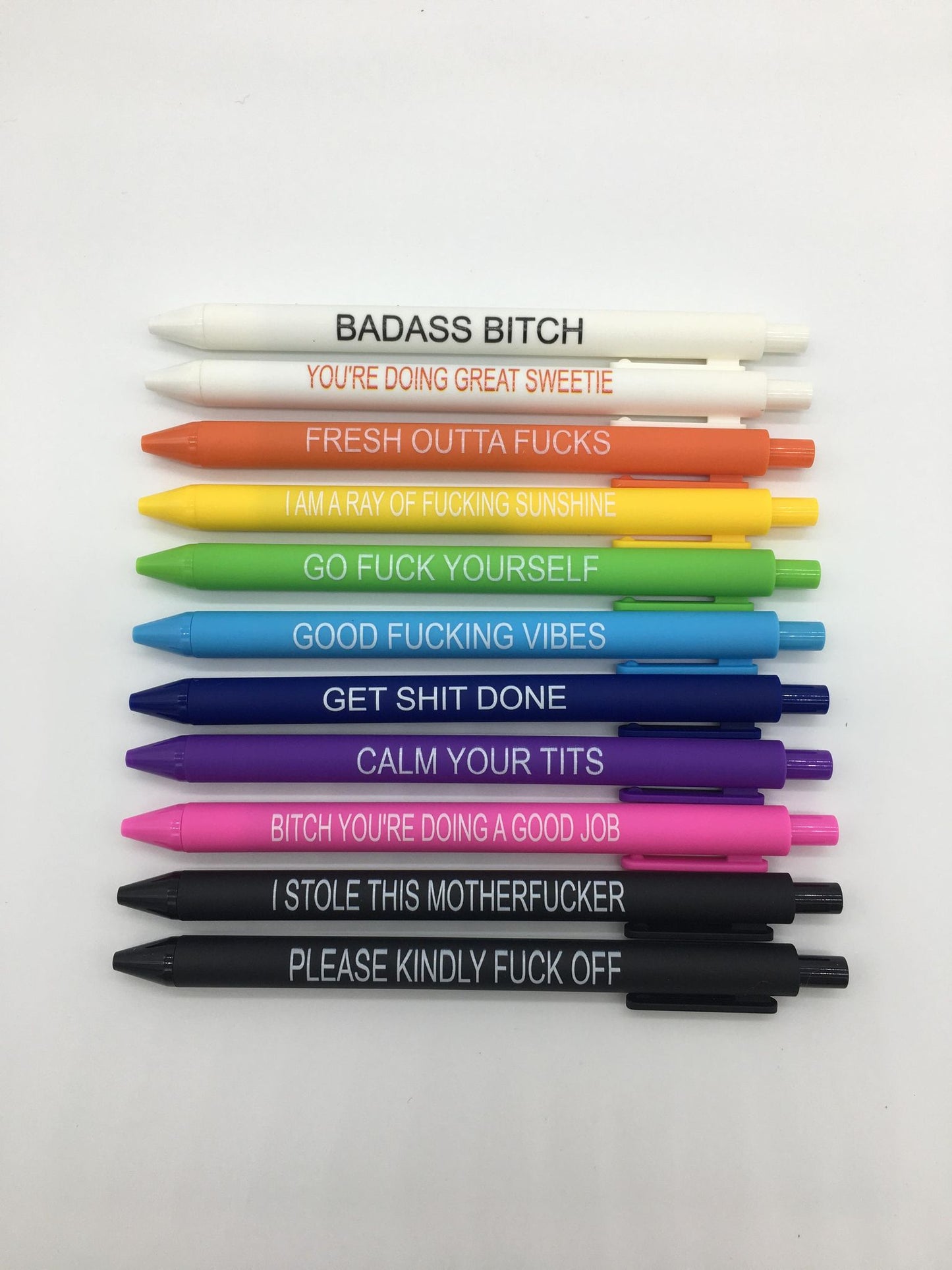 Vulgar Funny Pens - Pack of 11 - IN STOCK