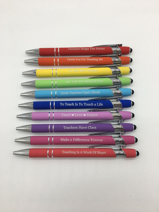 Teacher Pens - Pack of 10 - IN STOCK