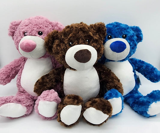 Plush Bears for Sublimation - IN STOCK