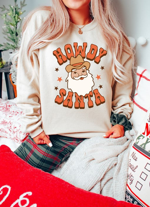 Howdy Santa DTF Transfer - 457