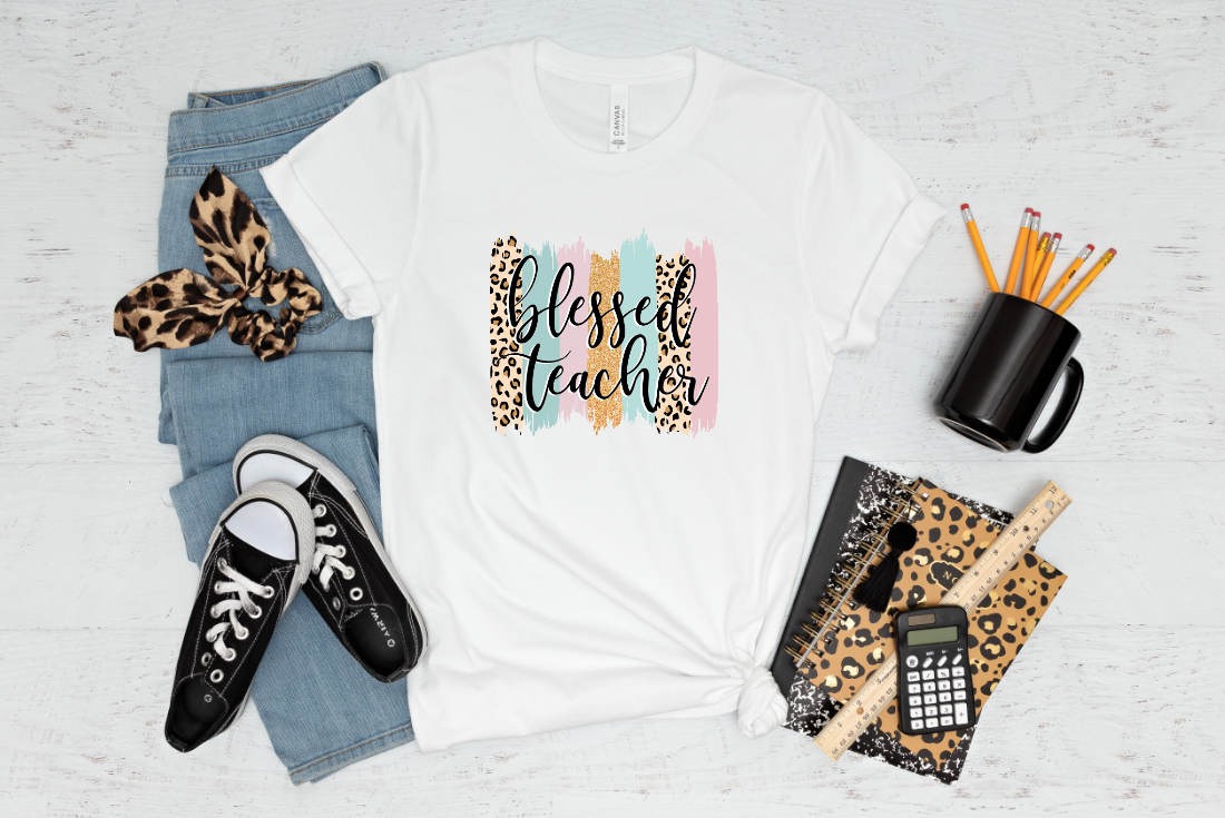 Blessed Teacher DTF Transfer - 302