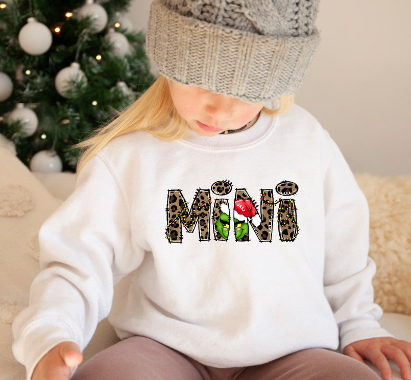 Mini Leopard Christmas DTF Transfer - 438