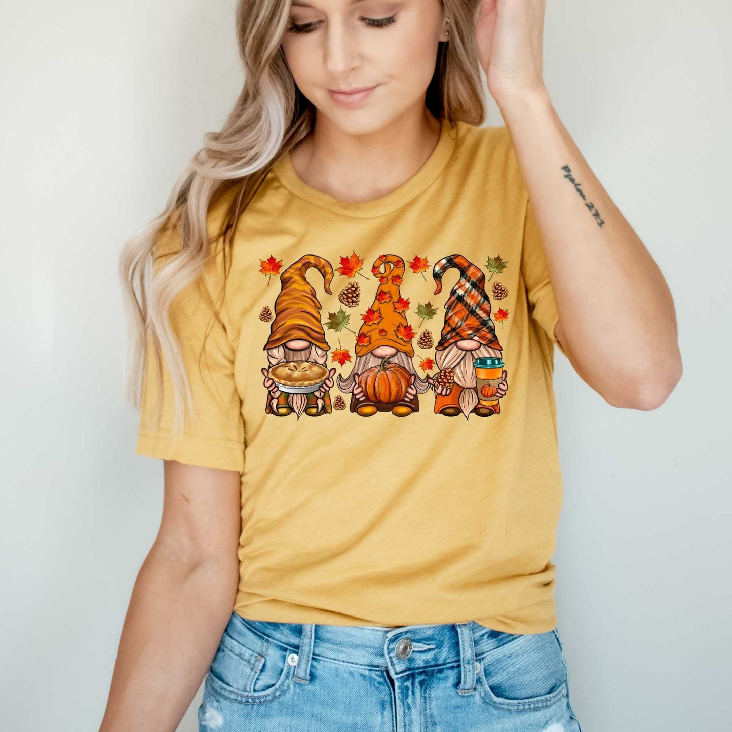 Fall Gnomes DTF Transfer - 216