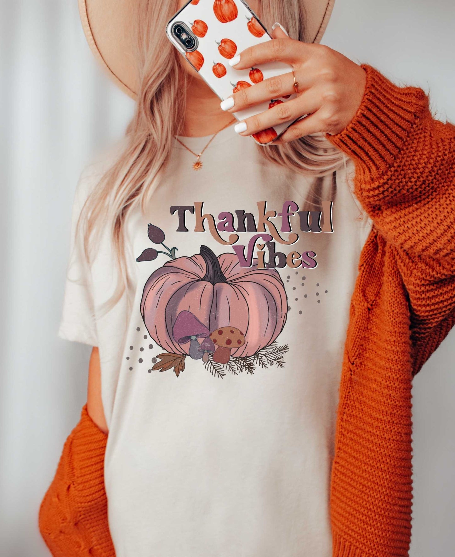 Thankful Vibes DTF Transfer - 232