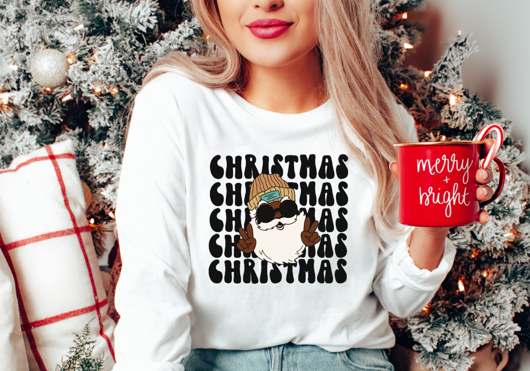 Santa Christmas DTF Transfer - 319/319A