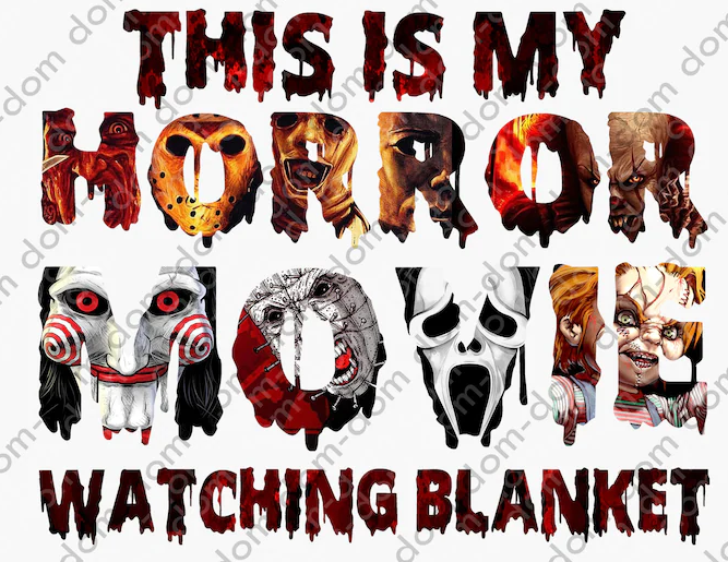 Horror Movie DTF Transfer - 183