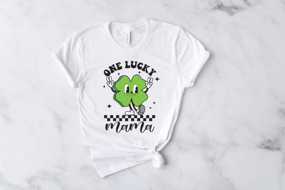 One Lucky Mama DTF Transfer - 971