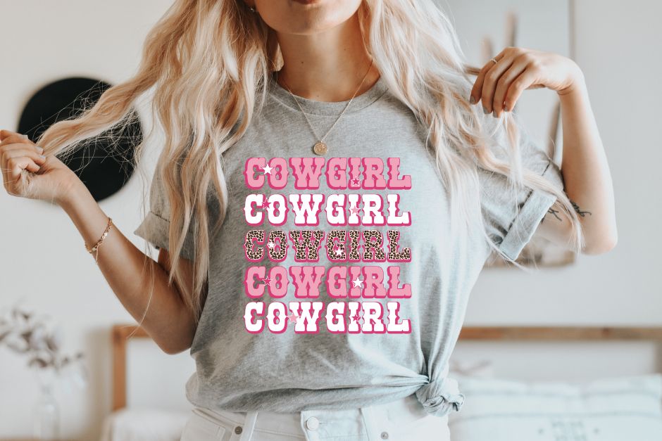 Cowgirl DTF Transfer - 356