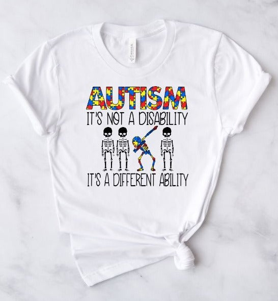 Autism is not a disability DTF Transfer - 527