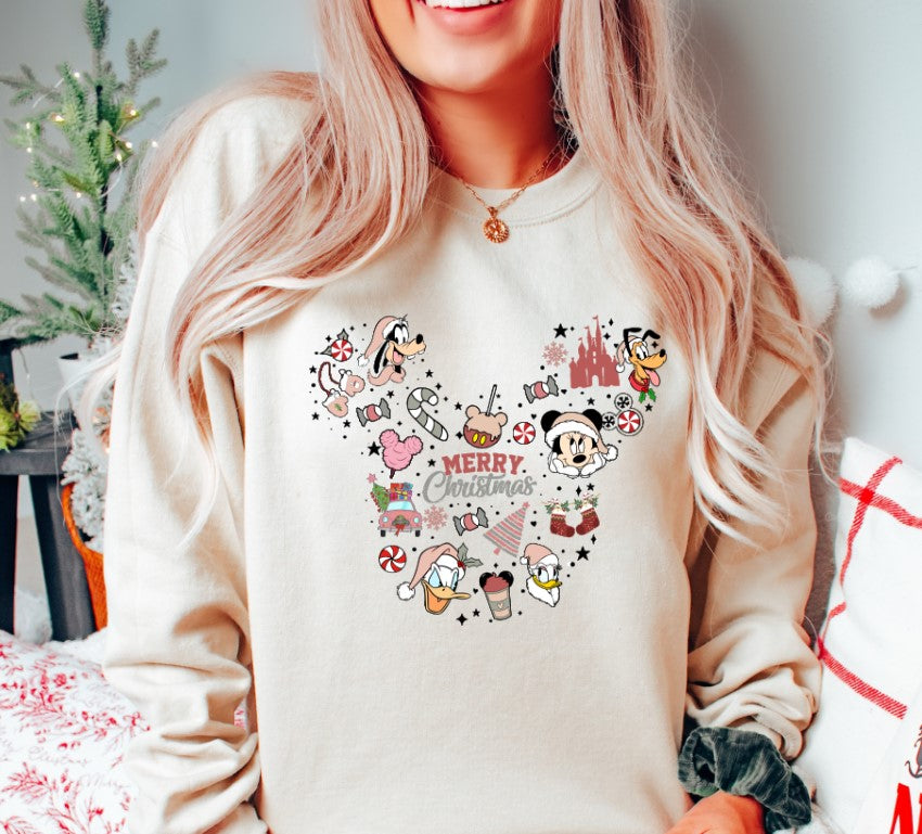 Merry Christmas Ears DTF Transfer - 589