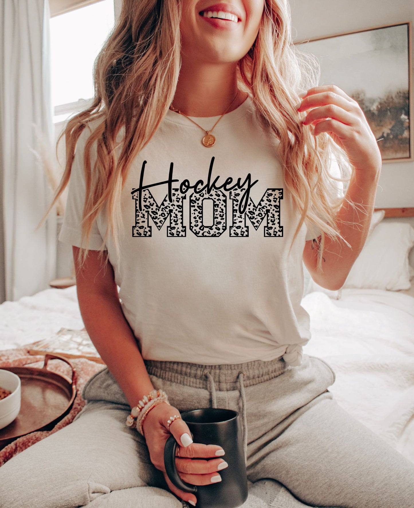 Hockey Mom Leopard DTF Transfer - 700