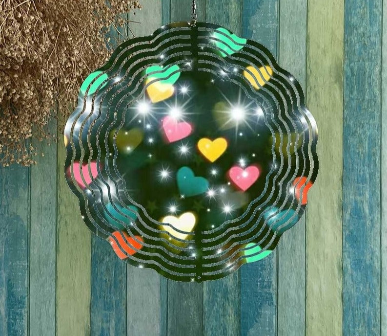 Circle Wind Spinner for Sublimation