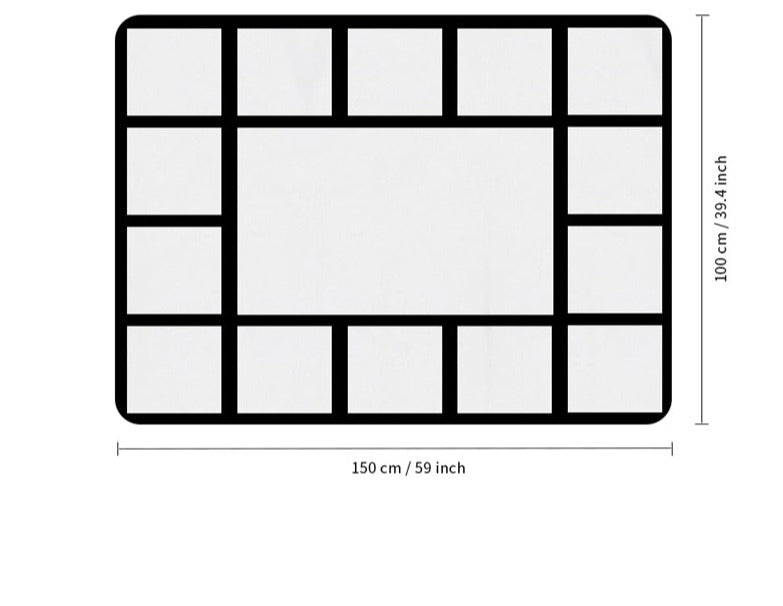 15 Panel Sublimation Blanket - Discontinued