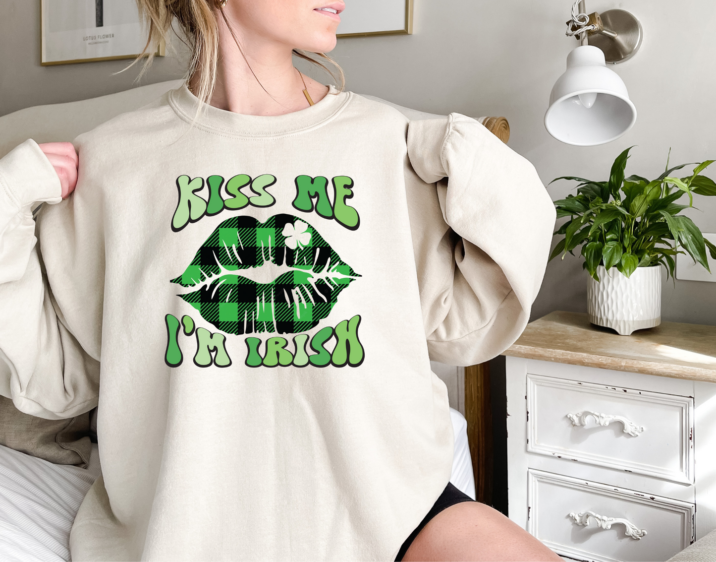 Kiss Me I'm Irish DTF Transfer - 970