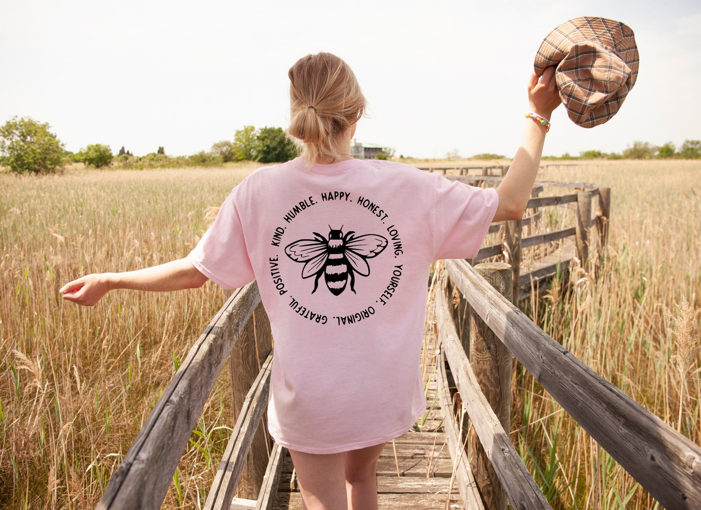 Bee Kind Stamp DTF Transfer - 902