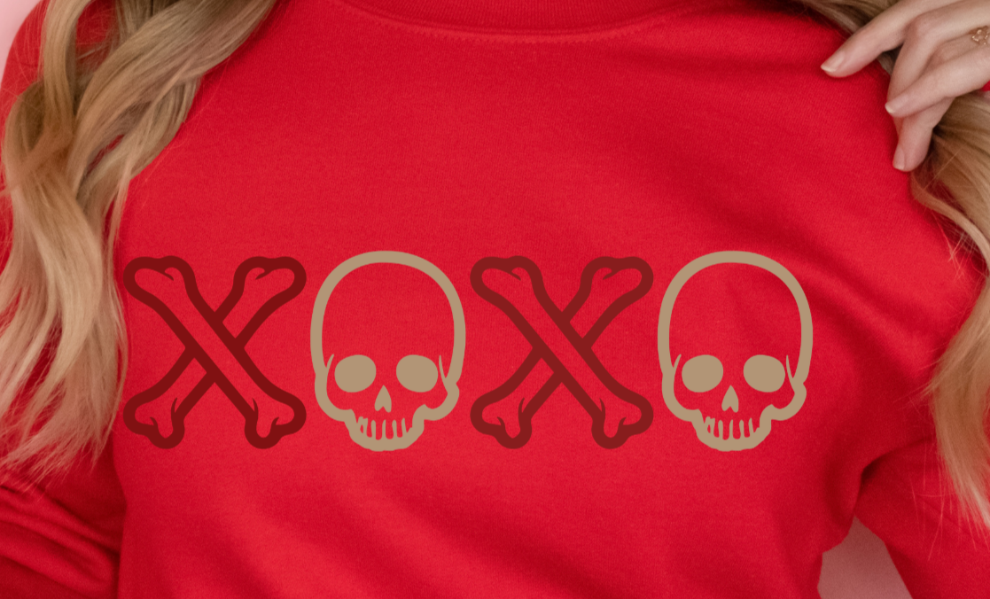 XOXO Skelly DTF Transfer - 844