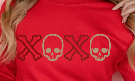 XOXO Skelly DTF Transfer - 844