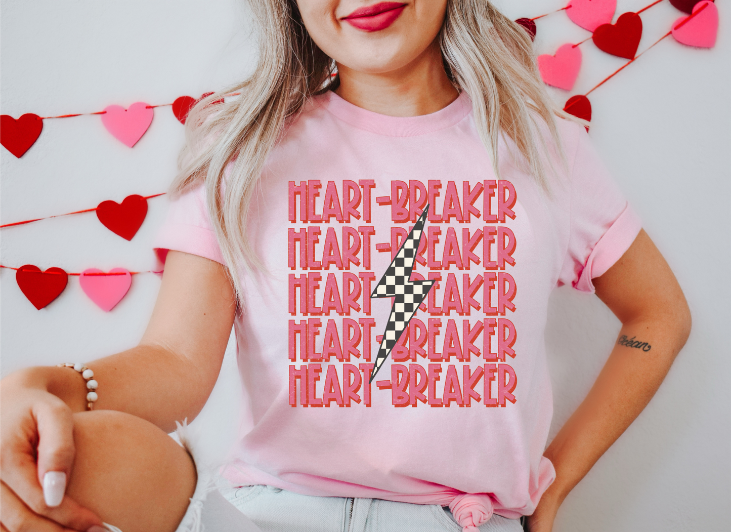 Heart Breaker Lightening DTF Transfer - 820