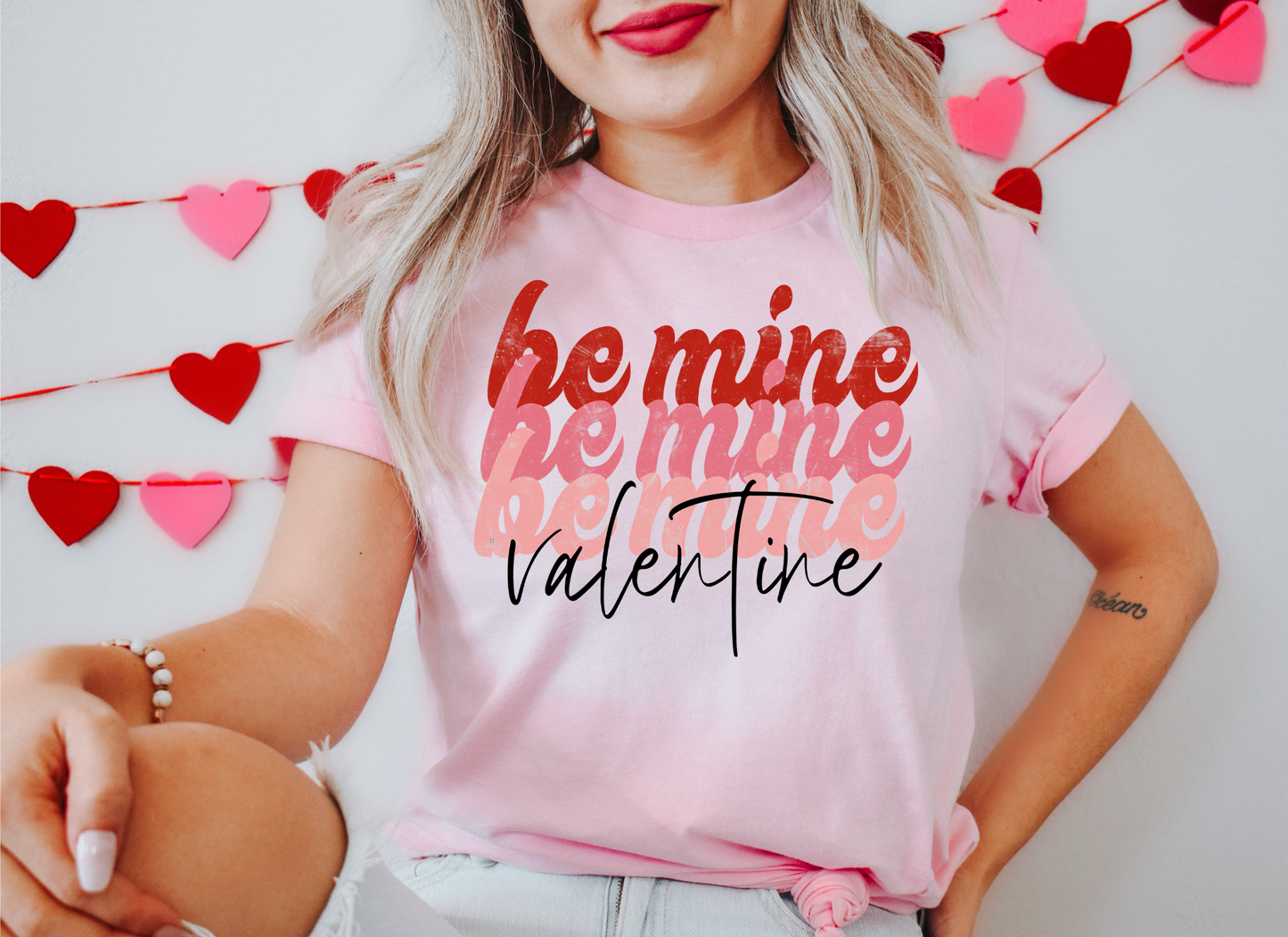Be Mine Valentine DTF Transfer - 782