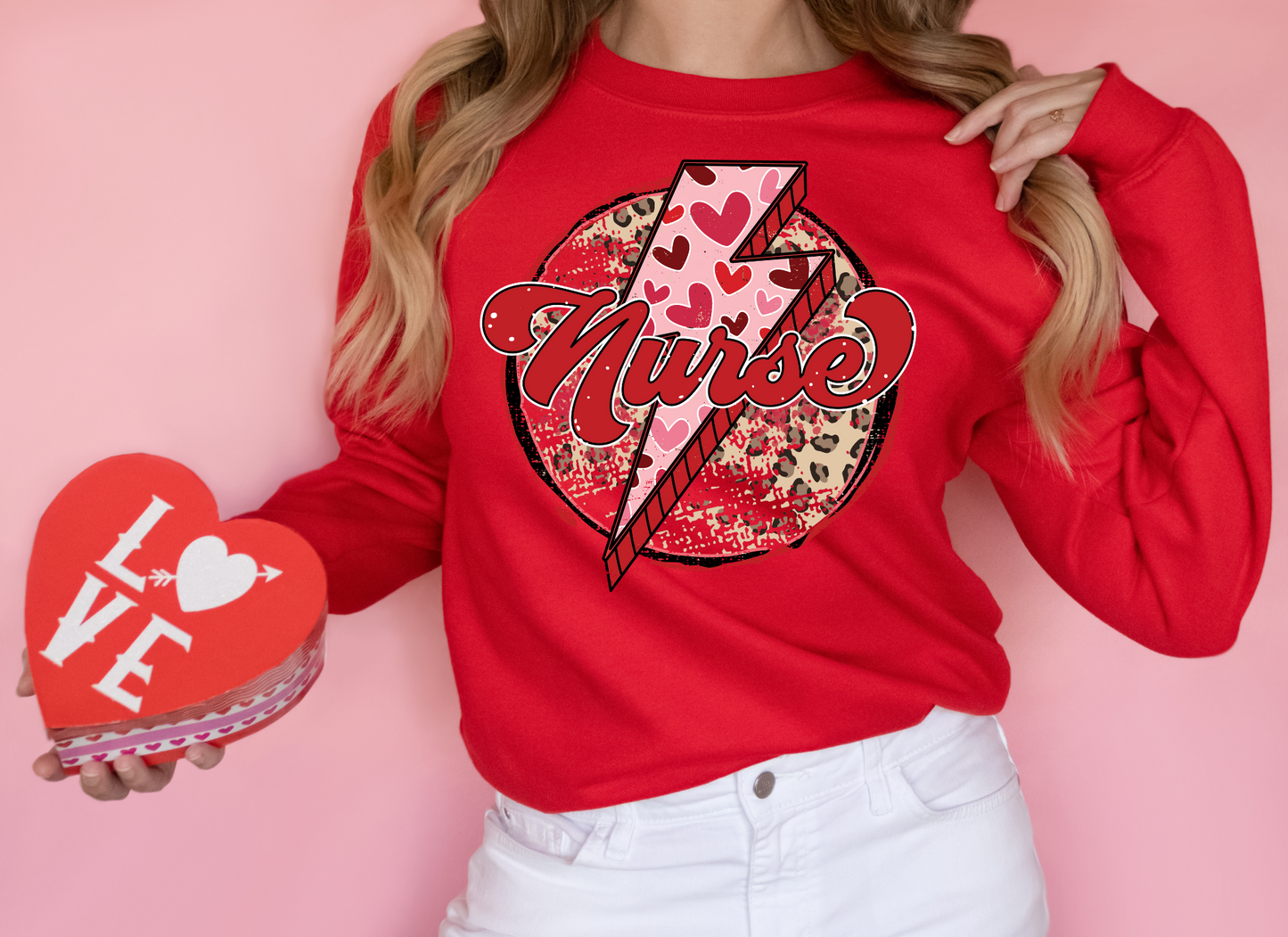 Nurse Valentines DTF Transfer - 780